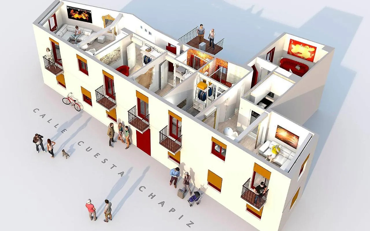 Art Chapiz Apartments Granada Spain